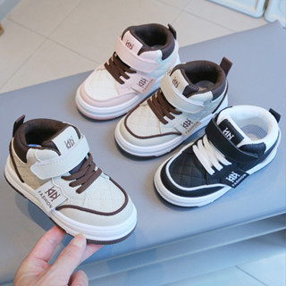 (SY27) Giày Thể Thao Bé Trai Bé Gái Cổ Cao Siêu Nhẹ Da Trần Trám Kiểu Dáng Năng Động Cá Tính Mẫu Mới 2023