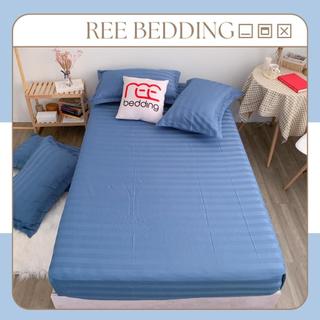 Bộ ga giường và vỏ gối Cotton 3F Khách sạn REE Bedding dày dặn đủ size nệm CF95