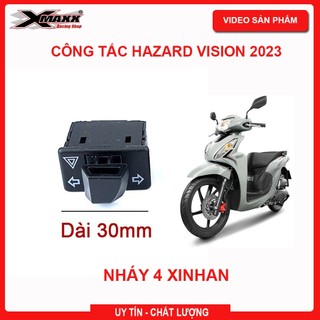 Công tắc hazard Vision 2023 | nháy 4 xinhan