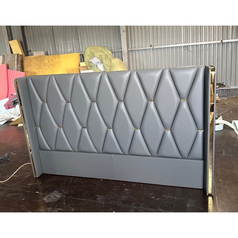 Giường ngủ Châu Âu bọc da ⚡ SALE SỐC ⚡ Giường Sofa Phong Cách Hiện Đại Cực Sang Cho Decor Phòng Ngủ xinh