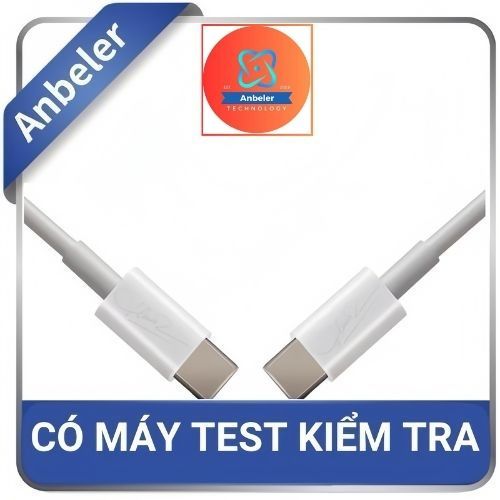 Dây cáp sạc nhanh 2 đầu Type C Zin bóc máy, dùng cho các dòng máy nhà táo