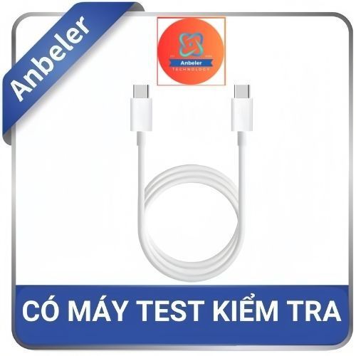 Dây cáp sạc nhanh 2 đầu Type C Zin bóc máy, dùng cho các dòng máy nhà táo