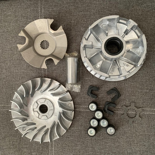 Miễn phí vận chuyển - Full bộ nồi trước xe Mio 1, Nouvo 123, Nozza, gồm ắc nồi, chén bi, cánh quạt và bi nồi côn noza