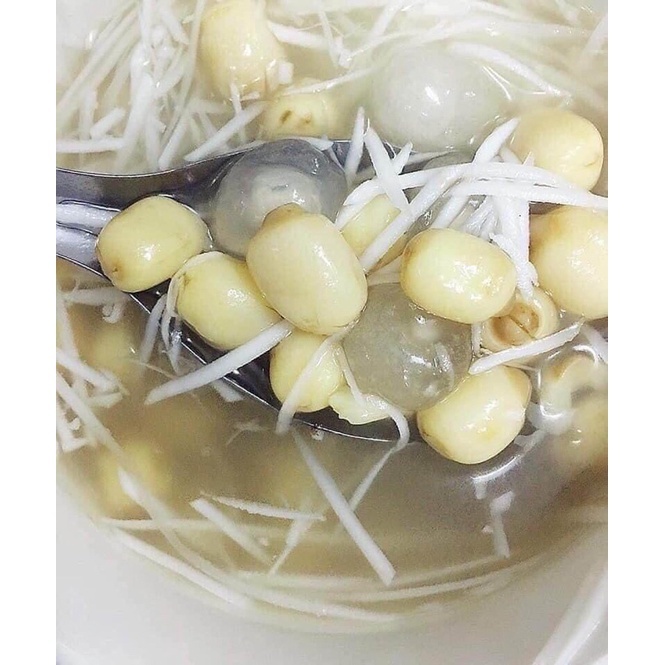 Hạt Sen Khô 100g loại ngon - Hạt Sen Khô Huế Loại 1 Cao Cấp