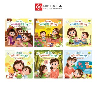 Sách - Giáo dục nhân cách cho trẻ - Bé học cách yêu thương, đồng cảm và biết ơn - Đinh Tị Books