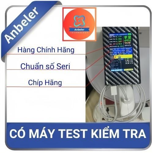 Bộ củ sạc nhanh 96W Zin hãng, dùng cho các dòng ai phon, ai bát, và mác búc