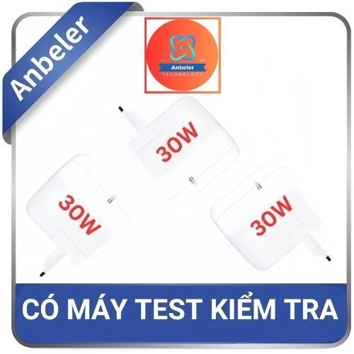 Bộ củ sạc nhanh 30W ZIN chính hãng, dùng cho các dòng ai phon, ai bát, và mác bút