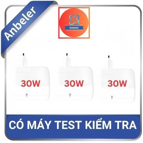 Bộ củ sạc nhanh 30W ZIN chính hãng, dùng cho các dòng ai phon, ai bát, và mác bút