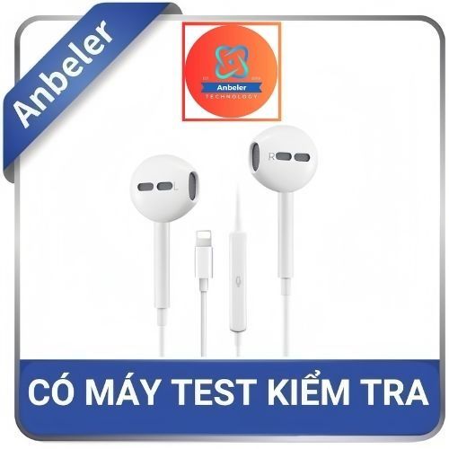 Tai nghe có dây zin chân cắm 3.5mm và chân dẹp cho ip từ 7 đến 14pro max