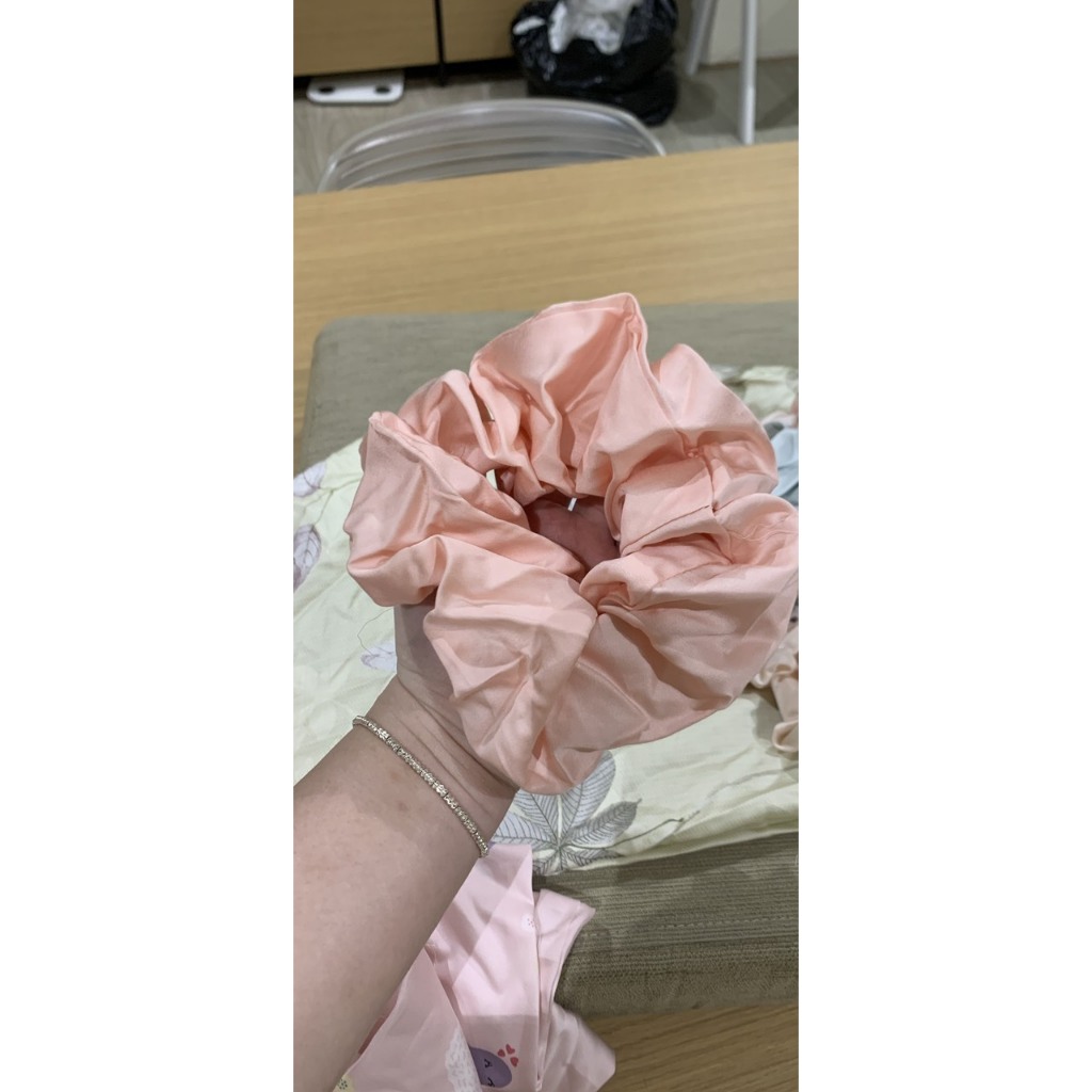 Dây buộc tóc lụa tencel 100% tự nhiên mềm mịn