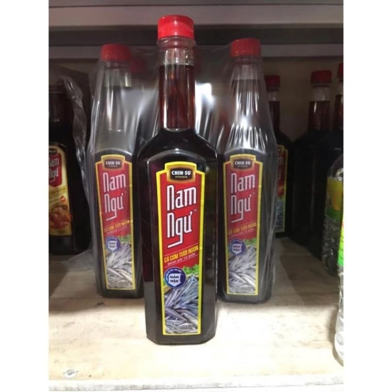 Nước mắm nam Ngư chai 750 giảm mặn