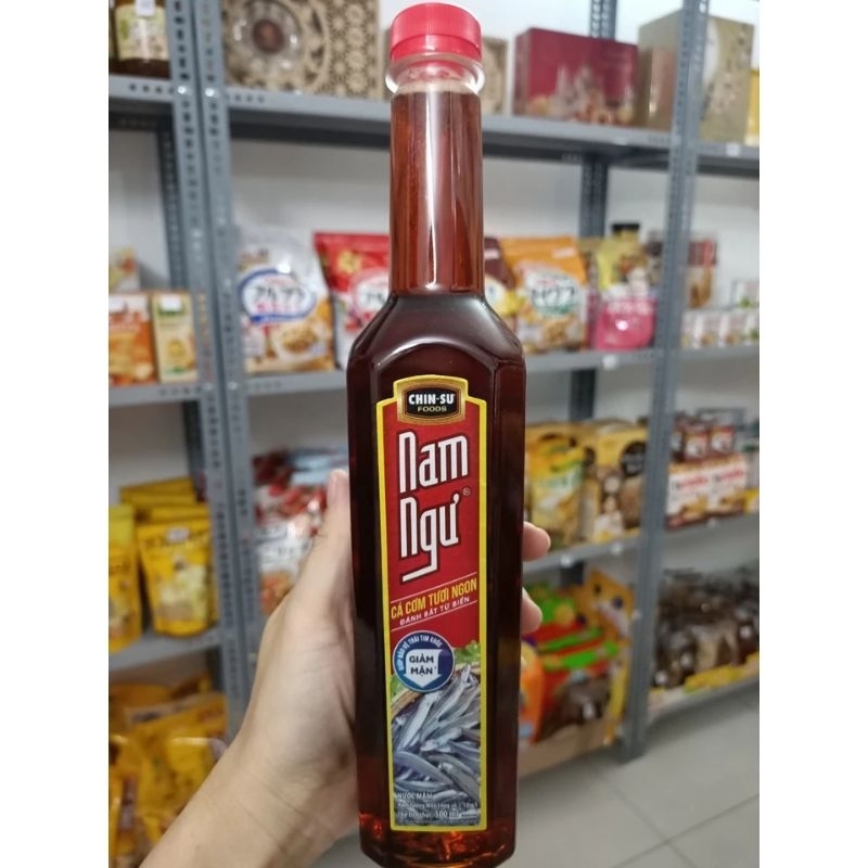 Nước mắm nam Ngư chai 750 giảm mặn
