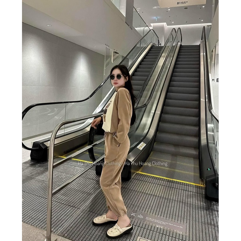 BỘ NỈ HÌNH PHỐI MÀU CHỮ INSUNA
