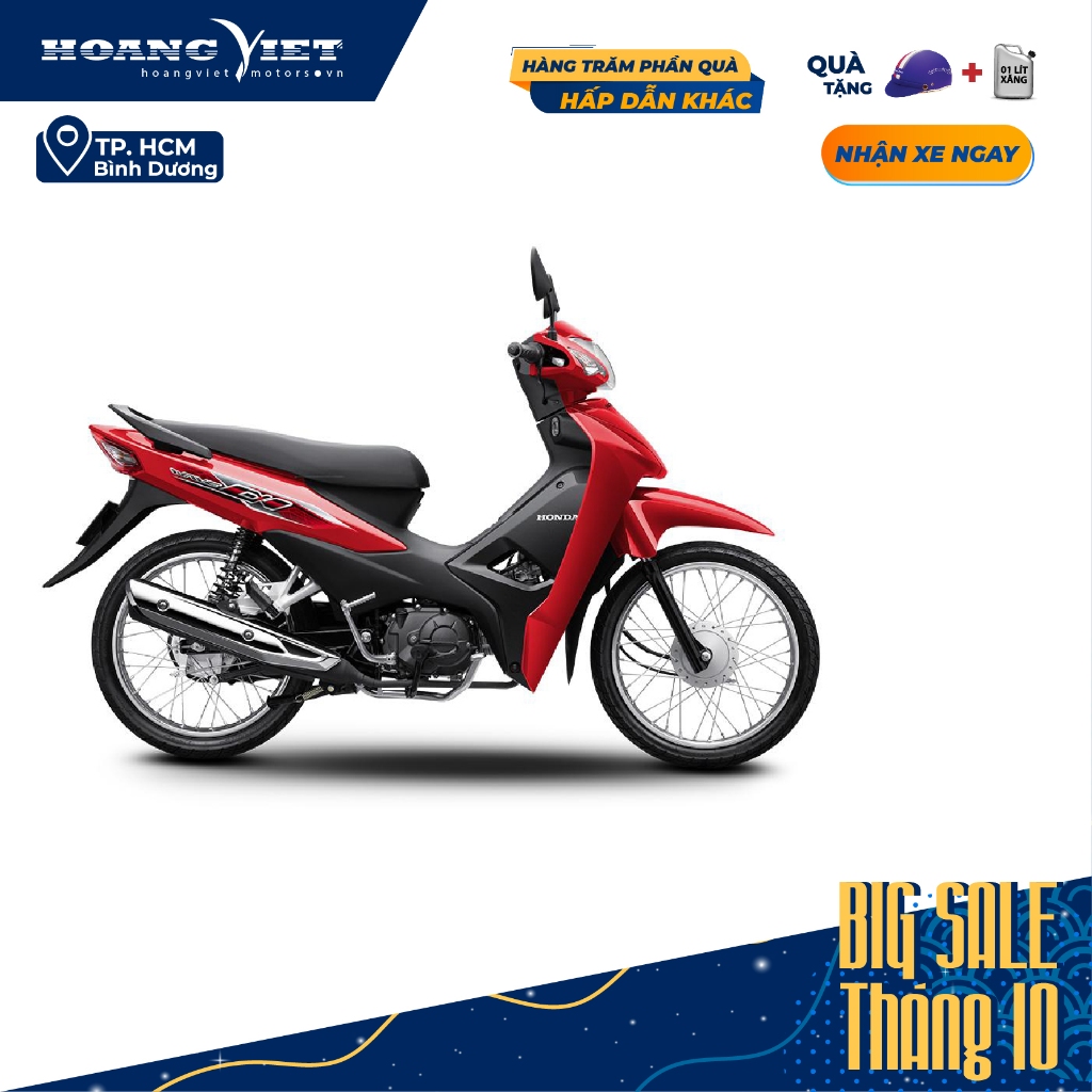 Xe Máy Honda Wave Alpha 2024 - Phiên Bản Tiêu Chuẩn