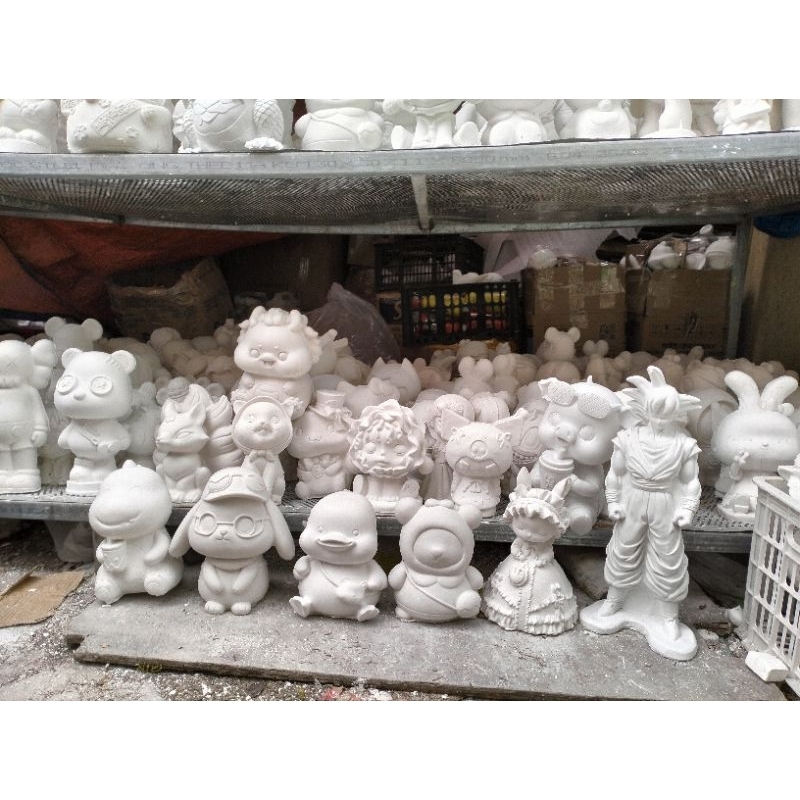 Tô tượng 16_25 cm hót tren tặng lật đật mini