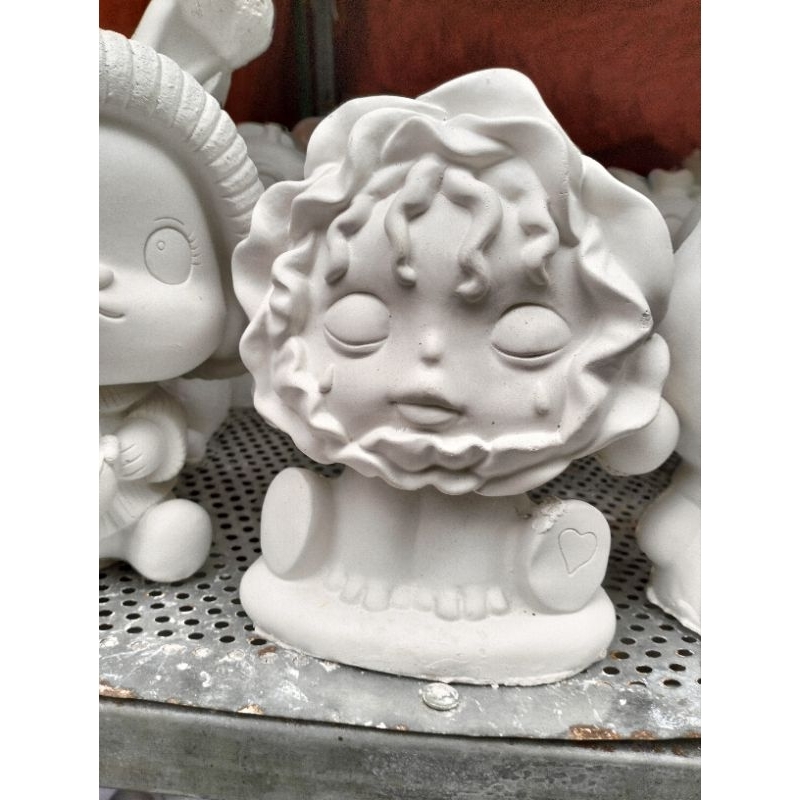 Tô tượng 16_25 cm hót tren tặng lật đật mini