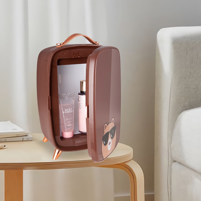Quà Tặng Giáng Sinh Tủ Lạnh Mini Gấu Brown 🐻