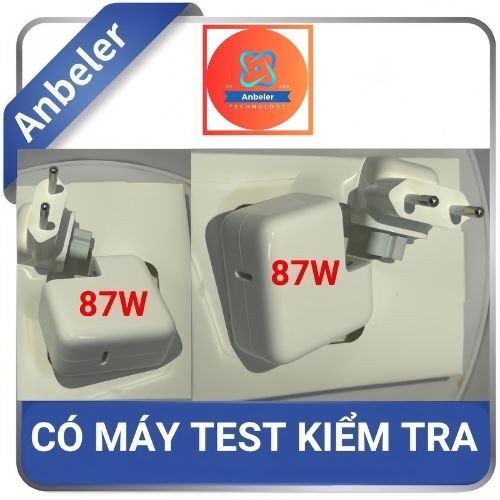 Bộ củ sạc nhanh 87W Zin hãng, dùng sạc nhanh cho ai phon, ai bát, và mác búc