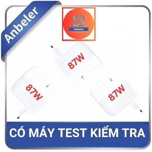 Bộ củ sạc nhanh 87W Zin hãng, dùng sạc nhanh cho ai phon, ai bát, và mác búc