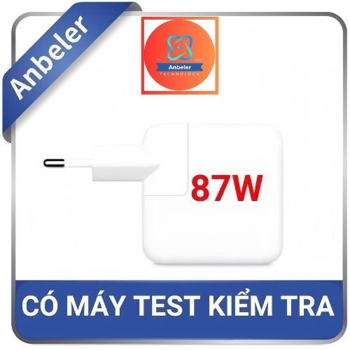 Bộ củ sạc nhanh 87W Zin hãng, dùng sạc nhanh cho ai phon, ai bát, và mác búc