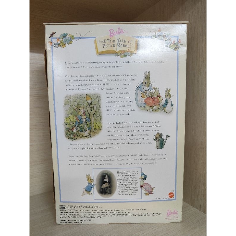 Búp bê barbie Rabbit peter hộp xấu