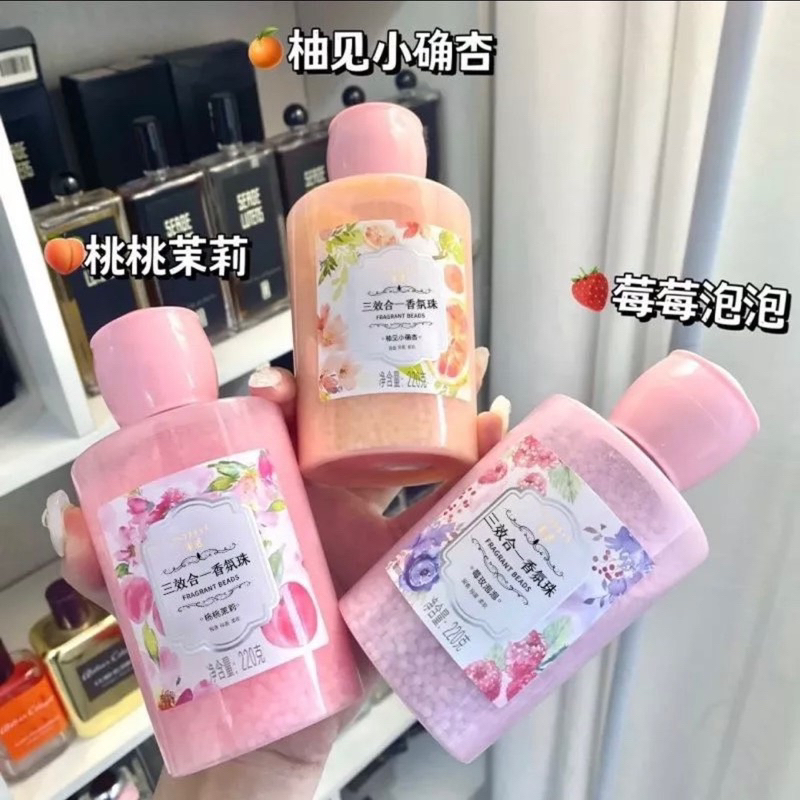 Viên xả thơm quần áo mùi việt quất cam đào siêu lưu hương thơm hoa quả cực lâu và tiện dụng