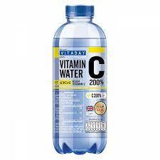 Vitaday Vitamin Water Nước uống 200% Vitamin C-THANH LỌC CƠ THỂ BẰNG NƯỚC VITAMIN C 200% THÁI LAN 470ml / Thùng 24 chai