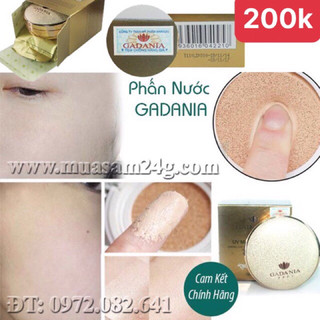 Phấn nước CUSHION GADANIA Nhật Bản (kèm lõi thay thế)