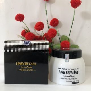 Kem Dưỡng Trắng Da Toàn Thân Body Linh Chi Vàng mẫu mới