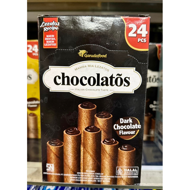 Bánh Quế Chocolatõs Các Vị Hộp 336gram  Chocolate/Dark/Vani/Phomai Ngon-Giòn-Thơm