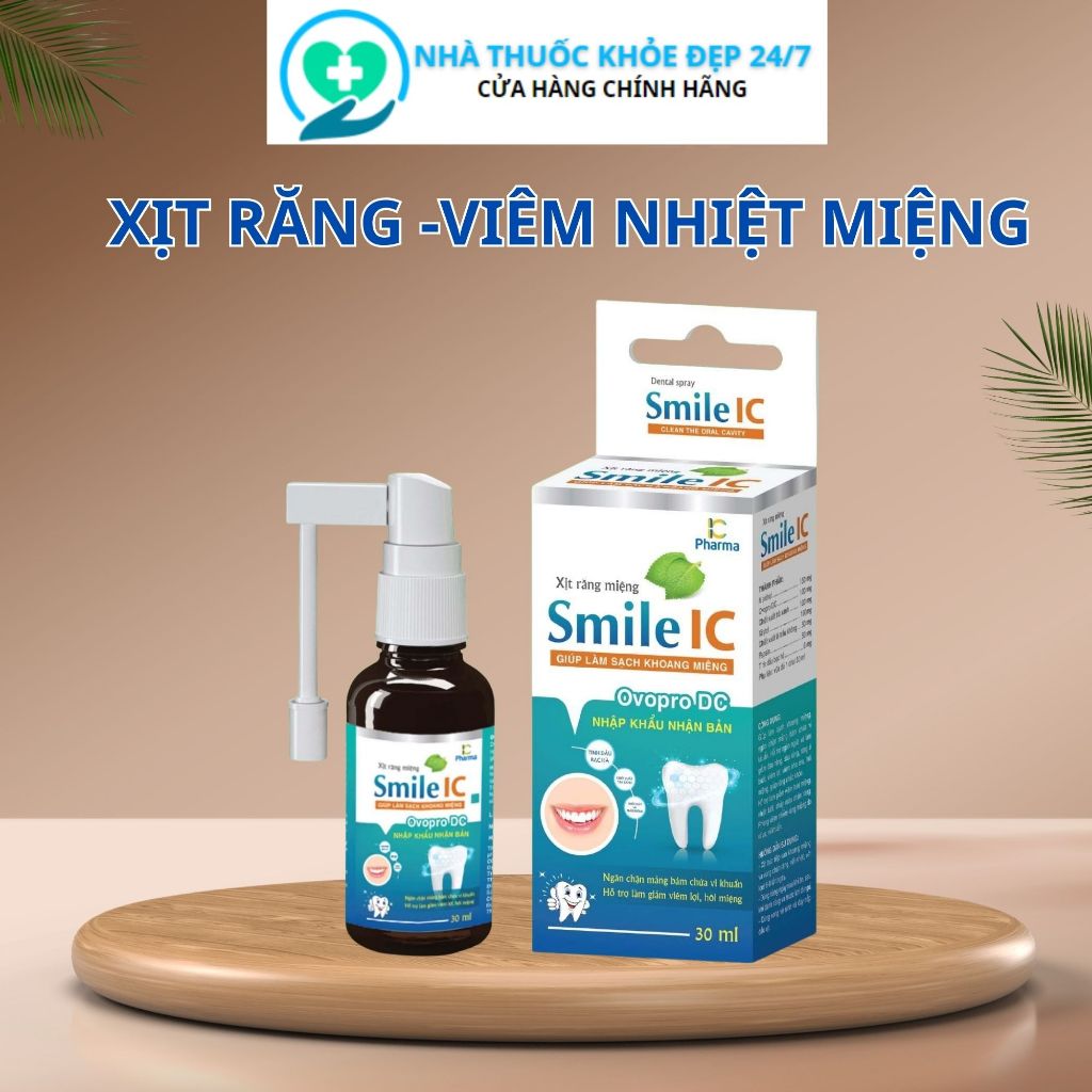 Xịt nhiệt miệng SMILE