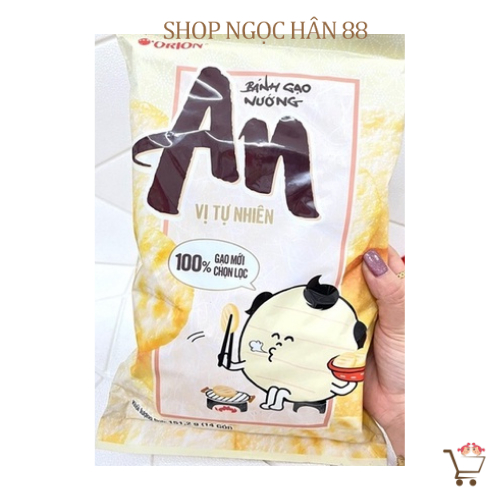 BÁNH GẠO NƯỚNG ORION AN VỊ TẢO BIỂN - TỰ NHIÊN-KHOAI TÂY - VỪNG...