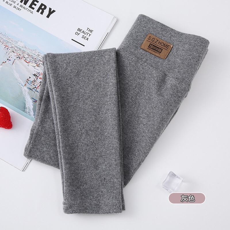 Quần Leg Trơn Cạp Nâu MD32457 Cho Bé Gái - Jumping Beans Official Store