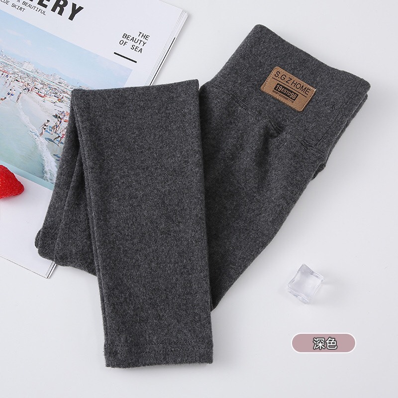 Quần Leg Trơn Cạp Nâu MD32457 Cho Bé Gái - Jumping Beans Official Store