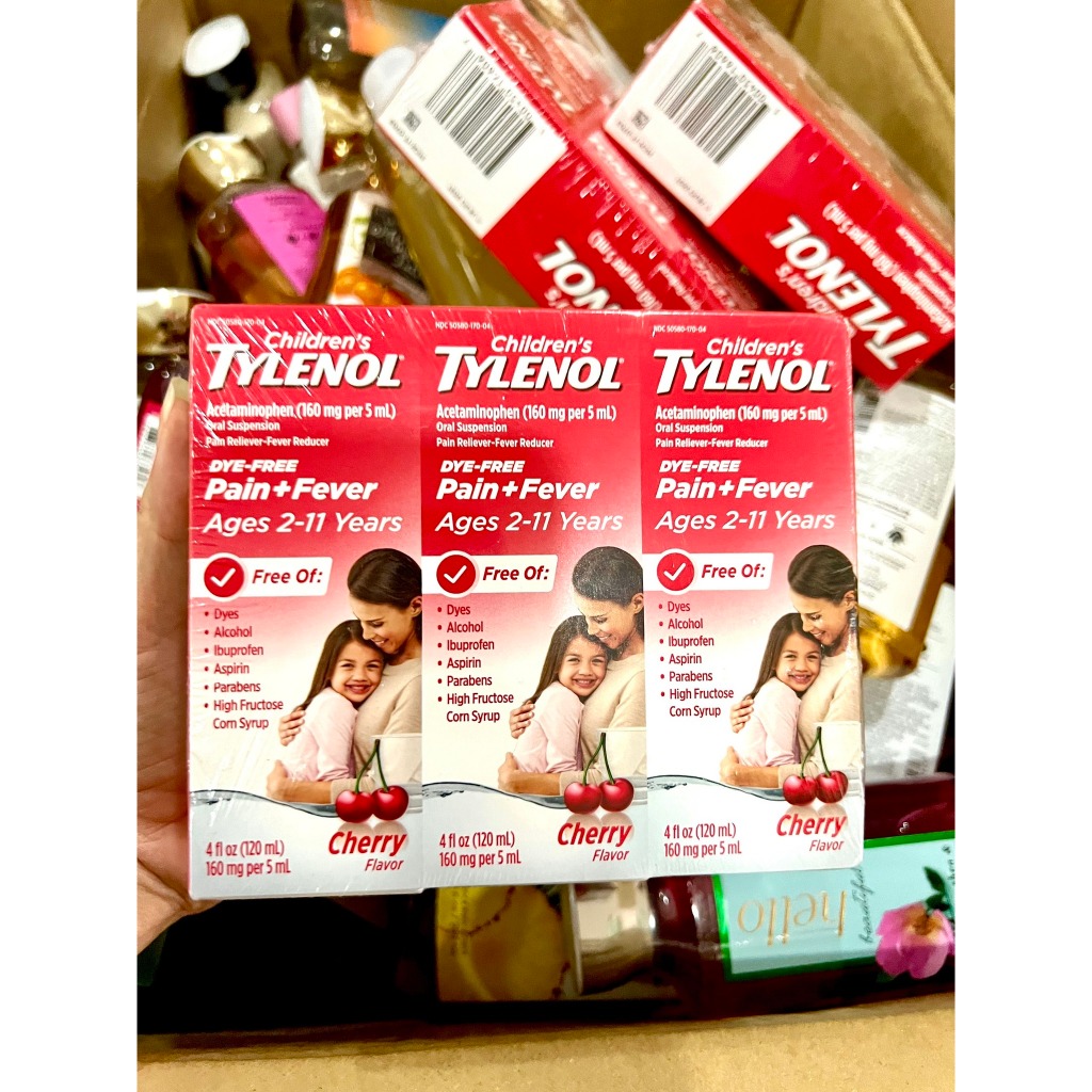 Siro Týlenol Cho Bé - Siro Trái Cây Mỹ Vị Cherry