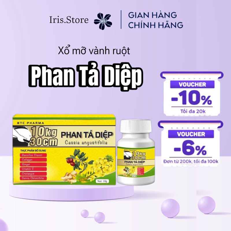 Xổ mỡ Phan Tả Diệp Giảm Cân  Nhanh Kèm Bảo Hành