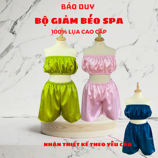BỘ GIẢM BÉO SPA  Bảo Duy -BỘ TẮM TRẮNG Spa - Chất liệu : Lụa Mềm Mịn Mát - Bộ Xông Hơi Spa - GIÁ TẠI XƯỞNG