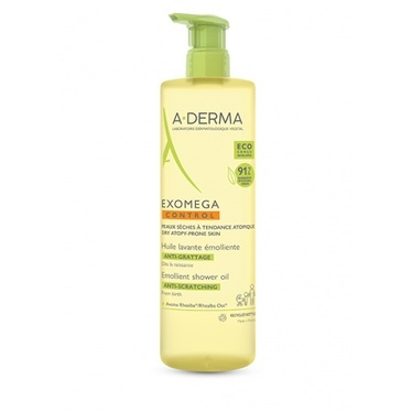 Dầu tắm dành cho da khô, da cơ địa A-Derma Exomega Control Shower Oil 200ML