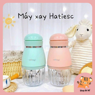 (Ảnh thật tự chụp)Máy xay cầm tay siêu mịn đa năng tiện dụng Hattiecs bản 6 lưỡi 8 lưỡi Shopbeho
