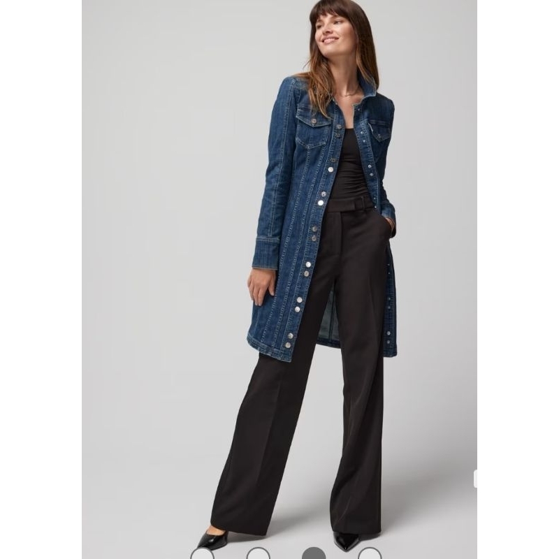 Đầm jean tay dài WHBM-vnxk-thùy hương xuất xịn😍