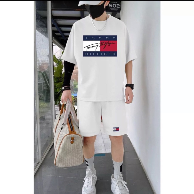 Áo Thun T.My Hilfiger Cotton 100% Dày Dặn Đủ Tag