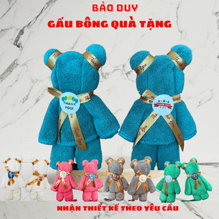 GẤU BÔNG LÀM TỪ KHĂN MICROFIBER (THÍCH HỢP LÀM QUÀ TẶNG)