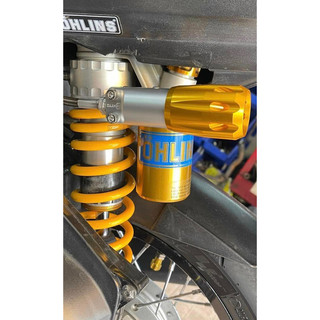 Tem Ohlins Xanh Kéo Lụa, Tem Trong Dán Phuộc Ohlins - MinhTuDecal