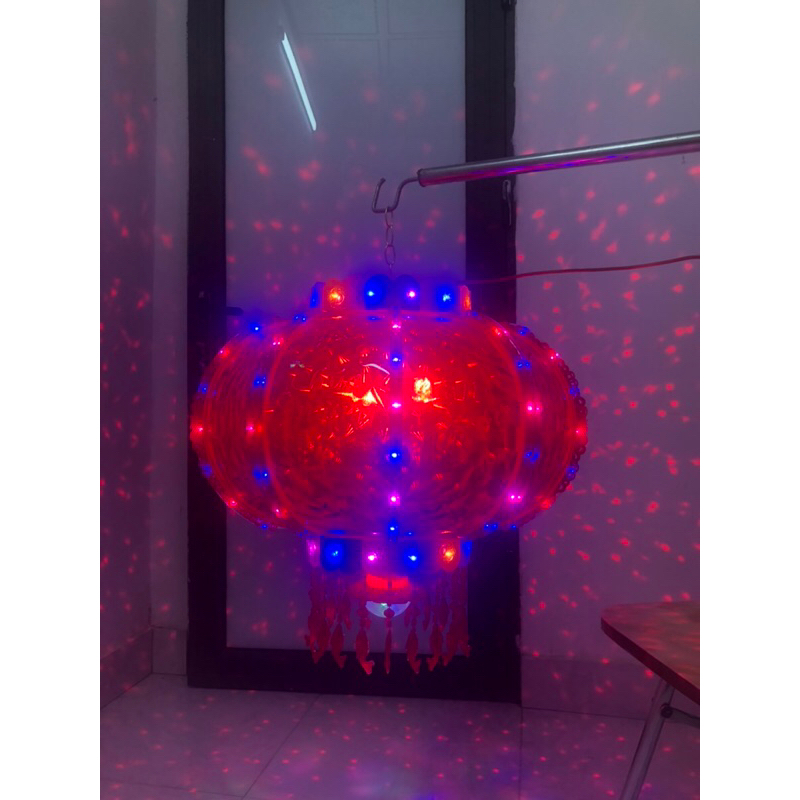 Đèn lồng led quay 360 3D