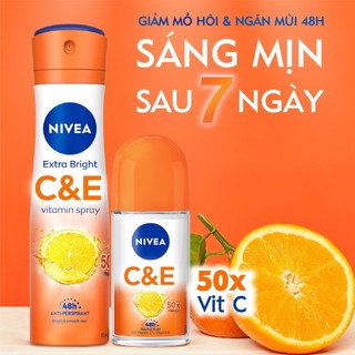 Lăn ngăn mùi nivea dành cho nữ, chai 50ml