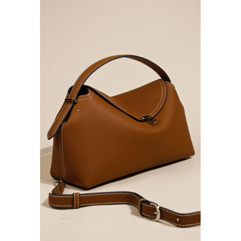 TÚI DA BÒ CAO CẤP KHOÁ T | SALT DÉ STUDIO