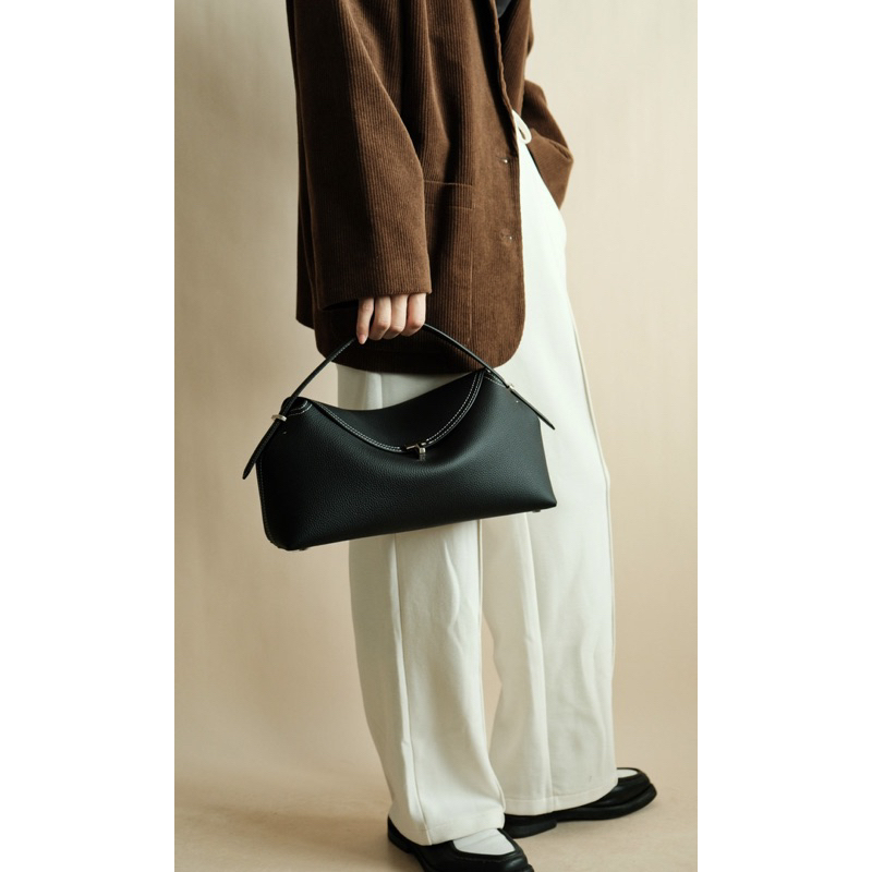 TÚI DA BÒ CAO CẤP KHOÁ T | SALT DÉ STUDIO