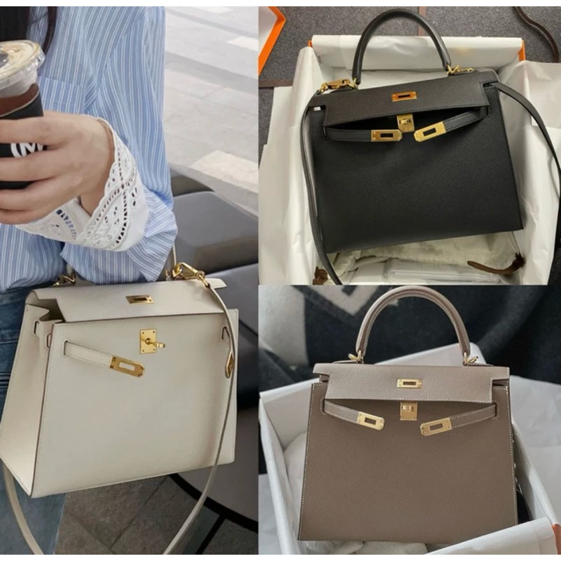 Túi xách tay đeo chéo HM khoá vàng hàng loại 1 thời trang công sở đi làm đi chơi xinh đẹp