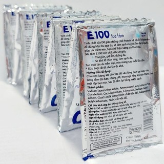 Dây sữa tắm E100 tinh chất sữa dê 12 gói x 4ml