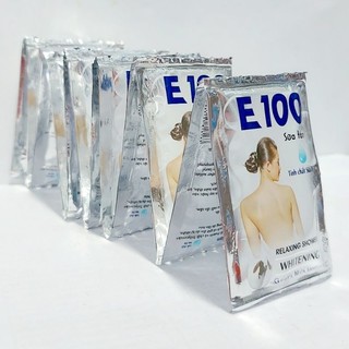 Dây sữa tắm E100 tinh chất sữa dê 12 gói x 4ml